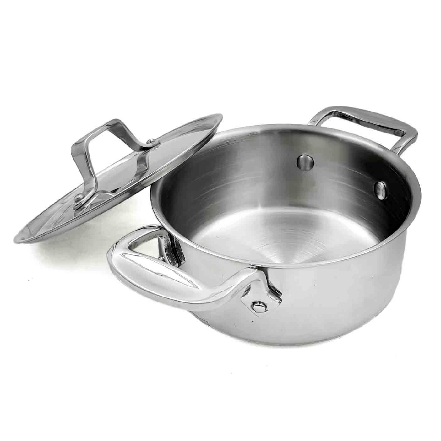 ROUND BAKE DISH WITH LID